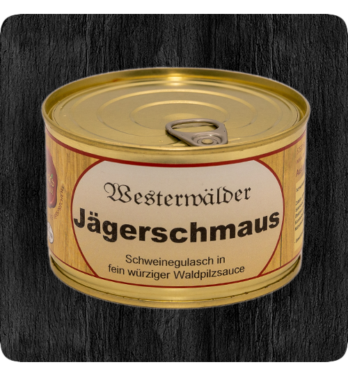 Westerwälder Jägerschmaus – Hüschs Landkost GmbH - Westerwald Metzgerei