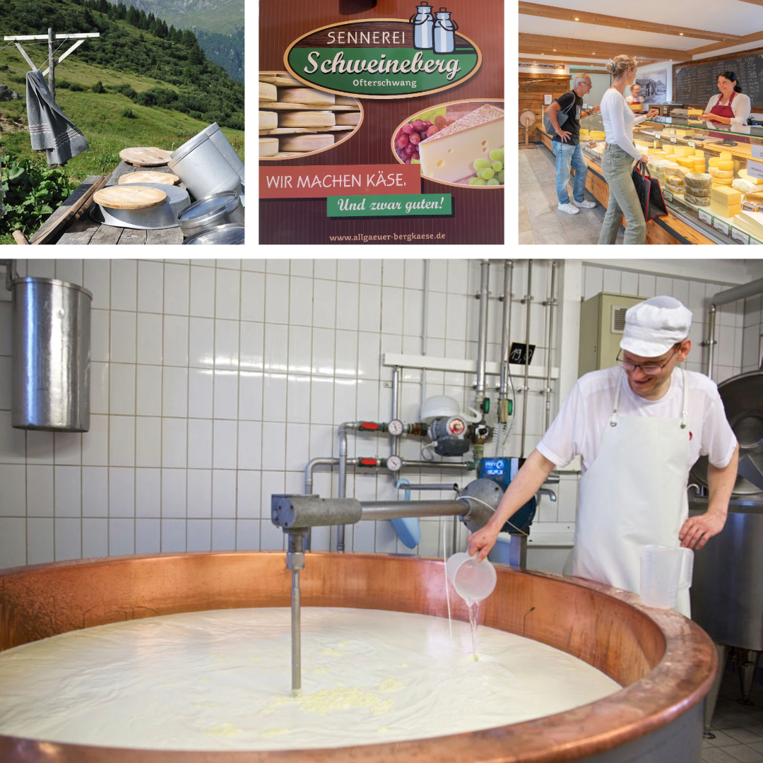 Sennerei Schweineberg Käse - Jetzt wieder frisch für Sie da!