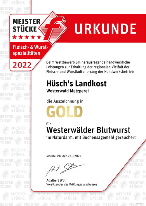 Hausmacher Blutwurst