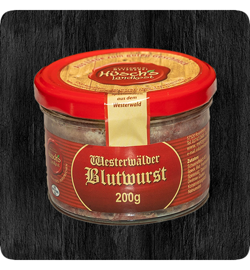Westerwälder Blutwurst
