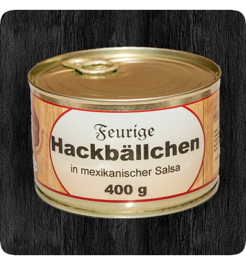 Feurige Hackbällchen