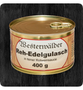 Westerwälder Reh-Edelgulasch