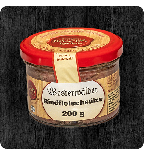 Westerwälder Rindfleischsülze