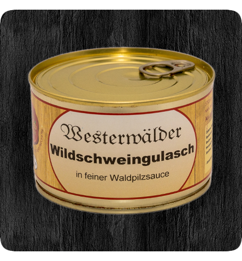 Westerwälder Wildschwein-Edelgulasch