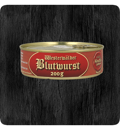 Westerwald black pudding